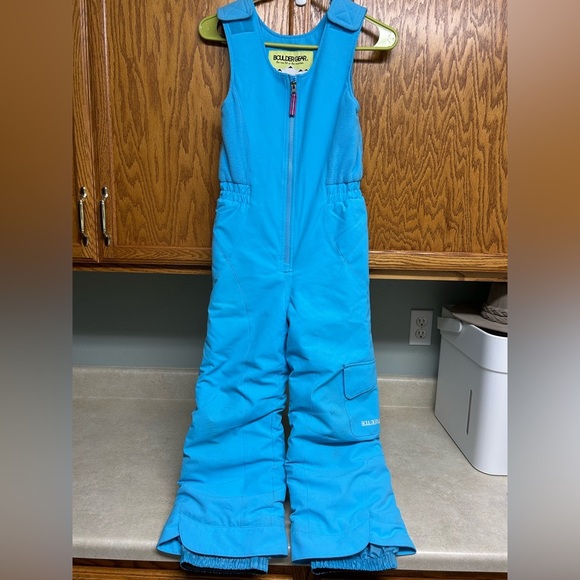 Boulder Gear Kids Bright Blue Overalls size 7 - Picture 1 of 7